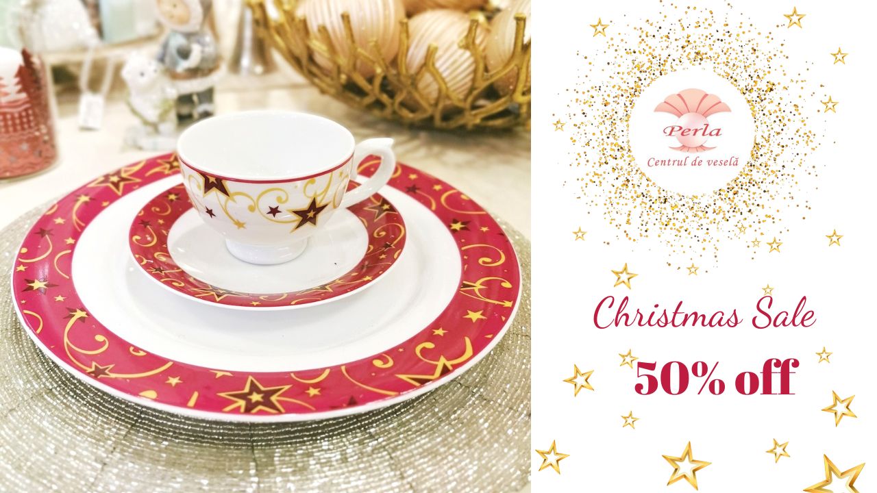 Christmas SALE! Vesela de Craciun cu 50% REDUCERE!